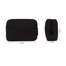 Simple Multi-functional Digital Device Travel Storage Bag for Phones, Power Bank, U-disk, Earphones, Data Cable and etc, Big Size: 23*11*5cm(Grey)