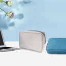 Simple Multi-functional Digital Device Travel Storage Bag for Phones, Power Bank, U-disk, Earphones, Data Cable and etc, Small Size: 16*11*5cm(Black)