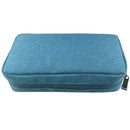 Simple Multi-functional Digital Device Travel Storage Bag for Phones, Power Bank, U-disk, Earphones, Data Cable and etc, Small Size: 16*11*5cm(Blue)