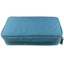 Simple Multi-functional Digital Device Travel Storage Bag for Phones, Power Bank, U-disk, Earphones, Data Cable and etc, Small Size: 16*11*5cm(Blue)