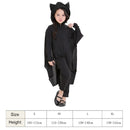 Halloween Costume Children Jumpsuit Bat Style Cosplay Costumes Stage Suit Size:M, Suggested Height:115-130cm