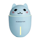2W Creative Mini Portable Cute Pet Shape Mute Desktop Air Humidifier with Extended USB Port, Capacity: 320ml, DC 5V(Blue)
