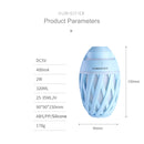 Creative Mini Olivine Shape Portable Mute Desktop Air Humidifier with , Capacity: 320ml, DC 5V(Blue)