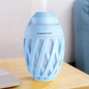 Creative Mini Olivine Shape Portable Mute Desktop Air Humidifier with , Capacity: 320ml, DC 5V(Blue)