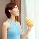 Creative Mini Olivine Shape Portable Mute Desktop Air Humidifier with , Capacity: 320ml, DC 5V(Yellow)