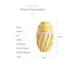 Creative Mini Olivine Shape Portable Mute Desktop Air Humidifier with , Capacity: 320ml, DC 5V(Yellow)