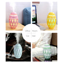 Creative Mini Olivine Shape Portable Mute Desktop Air Humidifier with , Capacity: 320ml, DC 5V(Yellow)