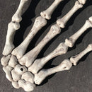 One Pair Halloween Skeleton Hands Haunted House Decoration Props, Size: 15.5 x 10cm