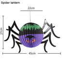 3 PCS / Set Creative Funny Halloween Ghost Bats Spider Pendant Paper Decoration and Props Horror