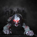 Halloween Decorations Horror Crawling Ghosts Simulation Long Hair Bald head Ghosts