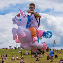 Operated Inflatable Unicorn Fancy Polyester Dress Halloween Party Costume for Adult, Recommended Height: 1.5-1.9m
