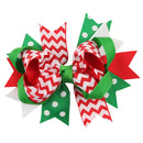6 PCS Swallowtail Butterfly Knot Christmas Hairpin Christmas Headdress for Children