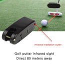 Golf Putter Laser Sight Corrector Golf Training Accessories (Black)