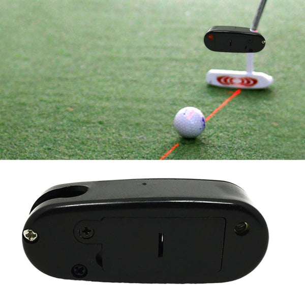 Golf Putter Laser Sight Corrector Golf Training Accessories (Black)