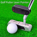 Golf Putter Laser Sight Corrector Golf Training Accessories (Black)