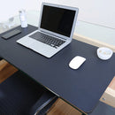 Multifunction Business Double Sided PU Leather Mouse Pad Keyboard Pad Table Mat Computer Desk Mat, Size: 120 x 60cm(Black Red)