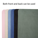 Multifunction Business PU Leather Mouse Pad Keyboard Pad Table Mat Computer Desk Mat, Size: 120 x 60cm(Black)