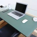 Multifunction Business PU Leather Mouse Pad Keyboard Pad Table Mat Computer Desk Mat, Size: 120 x 60cm(Green)