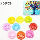 400 PCS Smile Face Resin Children Sweater Buttons Sewing Buttons in Bulk , Random Color, Diameter: 20mm