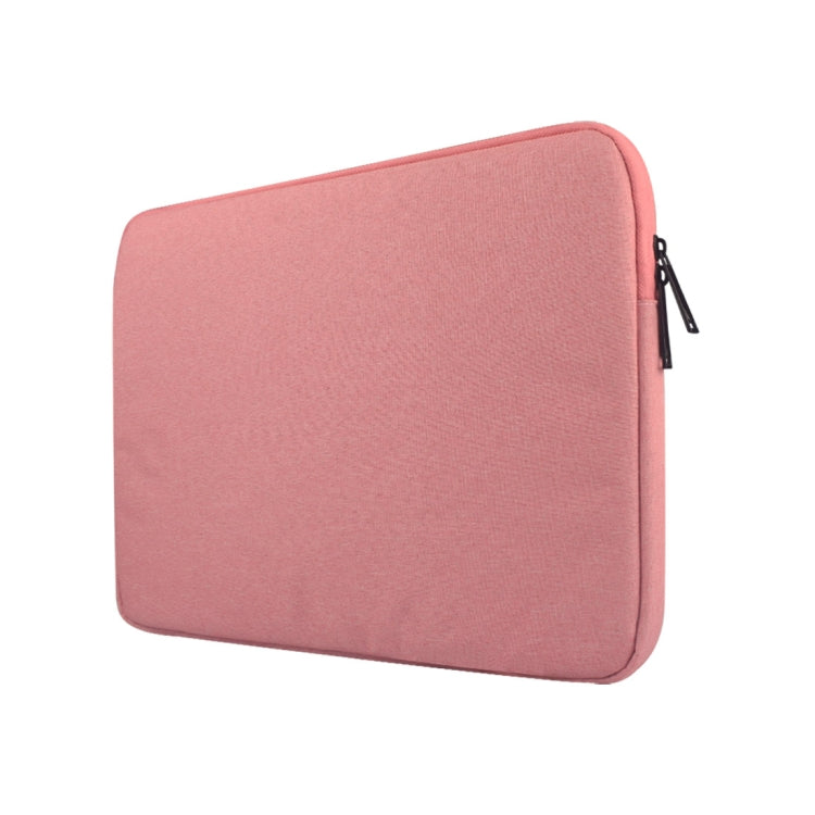 Universal Wearable Oxford Cloth Soft Business Inner Package Laptop Tablet Bag, For 13 inch and Below Macbook, Samsung, Lenovo, Sony, DELL Alienware, CHUWI, ASUS, HP(Pink)
