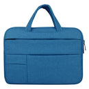 Universal Multiple Pockets Wearable Oxford Cloth Soft Portable Leisurely Handle Laptop Tablet Bag, For 13.3 inch and Below Macbook, Samsung, Lenovo, Sony, DELL Alienware, CHUWI, ASUS, HP (Blue)