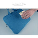 Universal Multiple Pockets Wearable Oxford Cloth Soft Portable Leisurely Handle Laptop Tablet Bag, For 15.6 inch and Below Macbook, Samsung, Lenovo, Sony, DELL Alienware, CHUWI, ASUS, HP (Grey)