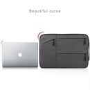 Universal Multiple Pockets Wearable Oxford Cloth Soft Portable Simple Business Laptop Tablet Bag, For 14 inch and Below Macbook, Samsung, Lenovo, Sony, DELL Alienware, CHUWI, ASUS, HP(Black)