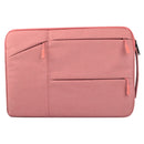 Universal Multiple Pockets Wearable Oxford Cloth Soft Portable Simple Business Laptop Tablet Bag, For 15.6 inch and Below Macbook, Samsung, Lenovo, Sony, DELL Alienware, CHUWI, ASUS, HP (Pink)