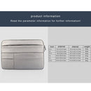 Universal Multiple Pockets Wearable Oxford Cloth Soft Portable Leisurely Laptop Tablet Bag, For 14 inch and Below Macbook, Samsung, Lenovo, Sony, DELL Alienware, CHUWI, ASUS, HP(Pink)