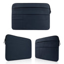Universal Multiple Pockets Wearable Oxford Cloth Soft Portable Leisurely Laptop Tablet Bag, For 15.6 inch and Below Macbook, Samsung, Lenovo, Sony, DELL Alienware, CHUWI, ASUS, HP (navy)