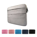 Universal Multiple Pockets Wearable Oxford Cloth Soft Portable Leisurely Laptop Tablet Bag, For 15.6 inch and Below Macbook, Samsung, Lenovo, Sony, DELL Alienware, CHUWI, ASUS, HP (Black)