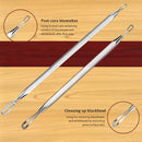 Blackhead Acne Pimple Comedone Remover Safe Cleaner Stainless Steel Needle Kit