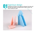 Window Safety Lock Sliding Door Window Lock Door and Window Stopper for Children (Pink)