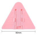 Window Safety Lock Sliding Door Window Lock Door and Window Stopper for Children (Pink)