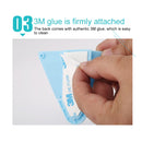 Window Safety Lock Sliding Door Window Lock Door and Window Stopper for Children (Blue)