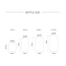 5 PCS Travel Plastic Bottles Leak Proof Portable Travel Accessories Small Bottles Containers, 100ml(Pink)