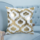 Fashion Bronzing Gold Printed Cushion Cover Sofa Seat Pillow Case, Size: 45*45cm