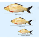 Simulation Fish Toy Funny Cat Toy Fish Stuff Scratching Post Board Toy, Middle Size: 41.0 x 13.5 x 9.0cm