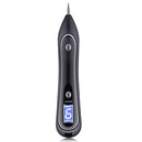 SONGSUN X2 Professional Portable Skin Spot Tattoo Freckle Removal Machine Mole Dot Removing Laser Plasma Beauty Care Pen with LCD Display Screen & 9 Gears Adjustment(Black)