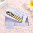 SONGSUN X2 Professional Portable Skin Spot Tattoo Freckle Removal Machine Mole Dot Removing Laser Plasma Beauty Care Pen with LCD Display Screen & 9 Gears Adjustment(Gold)