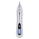 SONGSUN X2 Professional Portable Skin Spot Tattoo Freckle Removal Machine Mole Dot Removing Laser Plasma Beauty Care Pen with LCD Display Screen & 9 Gears Adjustment(White)