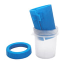 Pet Antiseptic Products Silicone Wash Feet Cleaning Cup Size: S(Blue)
