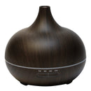 W350 14W 300ML Wood Grain Aromatherapy Air Purifier Humidifier with LED Light for Office / Home Room(Coffee)