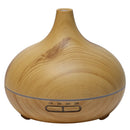W350 14W 300ML Wood Grain Aromatherapy Air Purifier Humidifier with LED Light for Office / Home Room(Brown)
