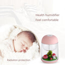Imycoo WT602 2W Portable Mini Micro Landscape Design USB Charge Aromatherapy Air Humidifier with LED Colorful Light, Water Tank Capacity: 180ml, DC 5V(Pink)