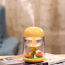 Imycoo WT602 2W Portable Mini Micro Landscape Design USB Charge Aromatherapy Air Humidifier with LED Colorful Light, Water Tank Capacity: 180ml, DC 5V(Yellow)