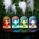 Imycoo WT602 2W Portable Mini Micro Landscape Design USB Charge Aromatherapy Air Humidifier with LED Colorful Light, Water Tank Capacity: 180ml, DC 5V(Yellow)