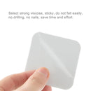 3 PCS Mop Broom Holder Wall Mounted Kitchen Hanging(White)