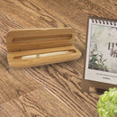 Portable Bamboo Wooden Fountain Pen Display Box Case Container Gift