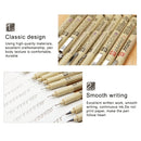 2 PCS Archival Pigment Ink Drawing Fineliner Pens 0.5mm Nib Manga Micron Pen